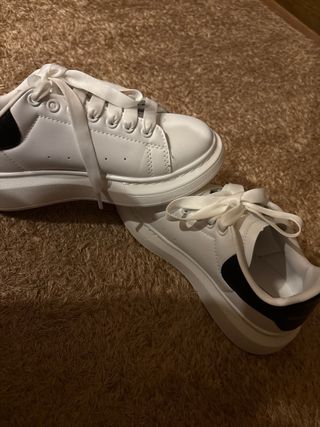 Sapatilhas Alexander McQueen Brancas