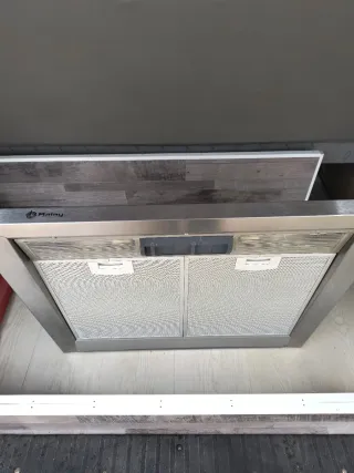 Campana extractora de acero inoxidable