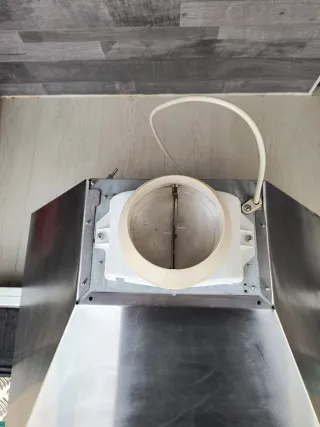 Campana extractora de acero inoxidable