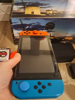 Nintendo Switch Rojo/Azul + Accesorios