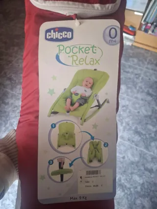 Hamaca Chicco Pocket Relax 0m+