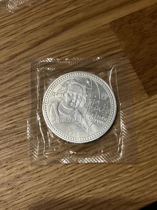 Moneda 12 Euros Plata 2006 Cristóbal Colón