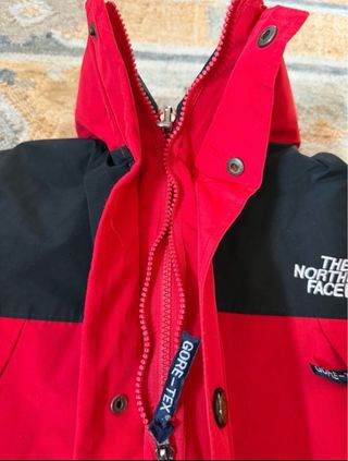 Anorak The North Face Gore Tex Rojo/Negro
