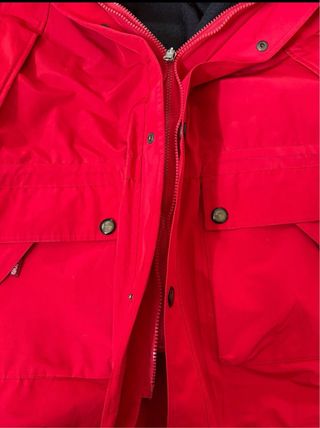 Anorak The North Face Gore Tex Rojo/Negro