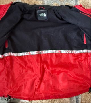 Anorak The North Face Gore Tex Rojo/Negro