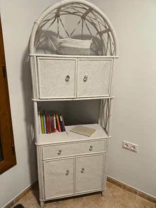 Mueble de mimbre