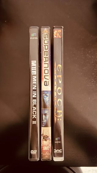 Trilogia DVD Fantascienza: Supernova, Epoch, MIB 2