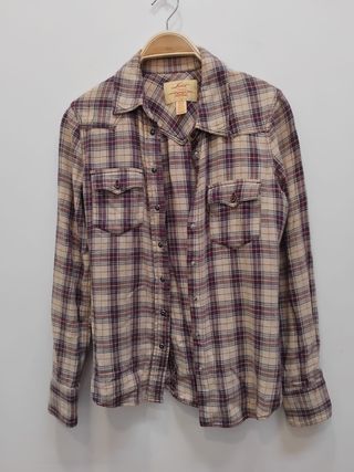 Camisa Vaquera Levi's Franela Mujer