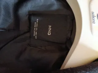 Trenca paño Mango Talla S