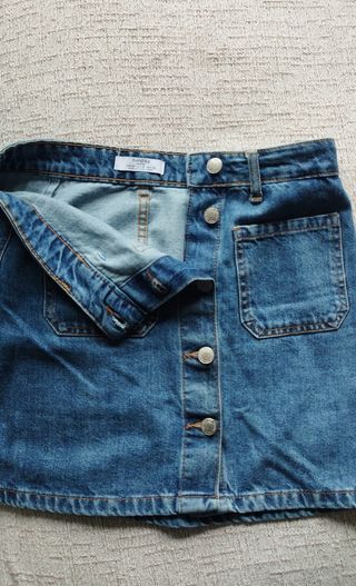 Falda vaquera mujer