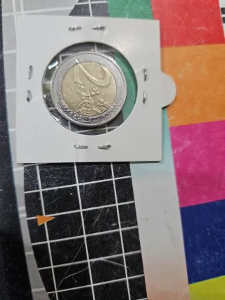 Moneda 2 euros Estonia 2011 Mapa