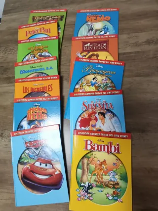 Colección 12 comics Disney.Grandes Éxitos del cine