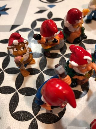 Colección Gnomos Kinder Sorpresa.