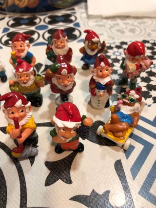 Colección Gnomos Kinder Sorpresa.