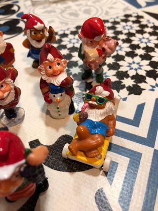Colección Gnomos Kinder Sorpresa.