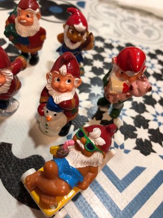 Colección Gnomos Kinder Sorpresa.