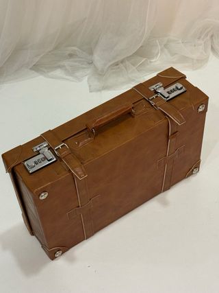 Maleta vintage para fotos infantiles