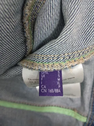 Chaqueta Vaquera Tejido Fino Talla S