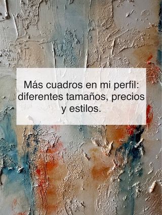 Díptico abstracto cuadros grandes salón