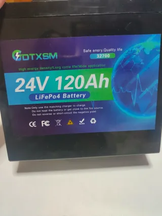 Batería DTXSM 24V 120Ah LiFePO4
