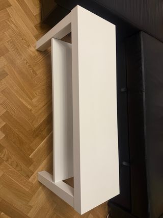 Mesa auxiliar IKEA Lack blanca
