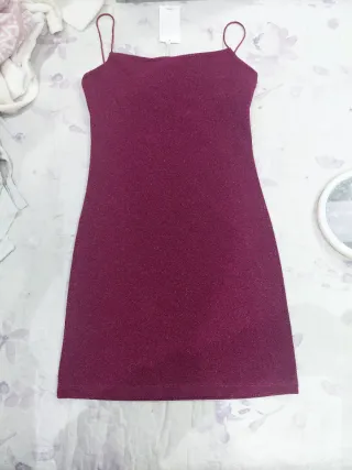 Vestido fiesta corto negro