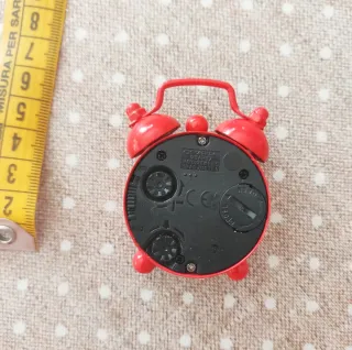 Mini sveglia rossa