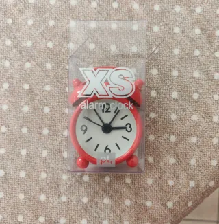 Mini sveglia rossa