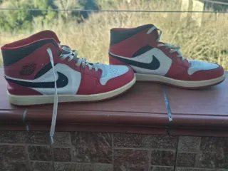 Scarpe Nike Uomo Taglia 44 Rosse Bianche