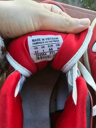 Scarpe Nike Uomo Taglia 44 Rosse Bianche