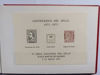 1973. Libro VI Feria Nacional del Sello Madrid
