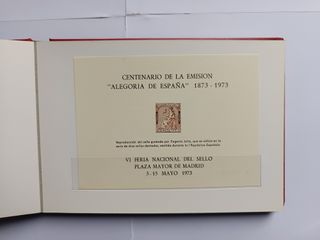1973. Libro VI Feria Nacional del Sello Madrid