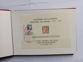 1973. Libro VI Feria Nacional del Sello Madrid