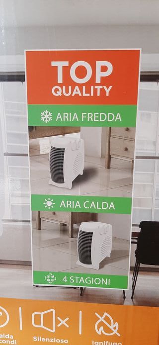 Termoventilatore bianco