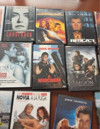 Lote de DVDs de Películas Varias