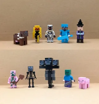 Figuras Minecraft compatibles con Lego