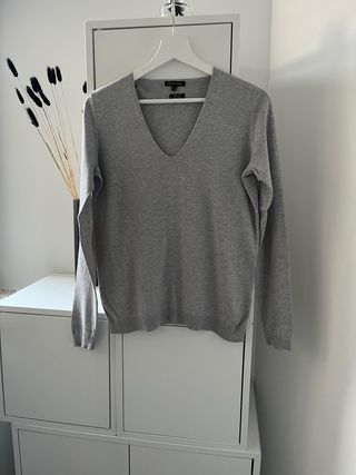 Jersey Massimo Dutti cuello pico talla S