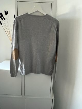 Jersey Massimo Dutti cuello pico talla S