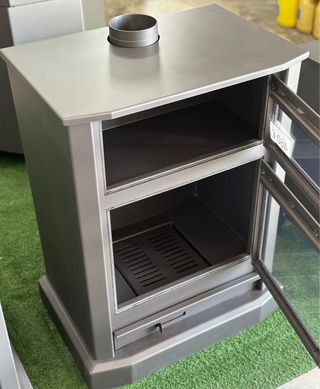 Estufa leña moderna