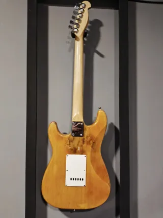 Guitarra Eléctrica Color Madera