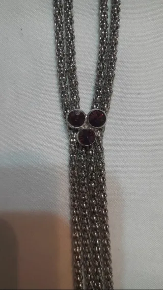 Collana donna con pendente multistrato