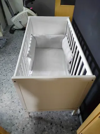 Cuna Ikea Sundvik Blanca