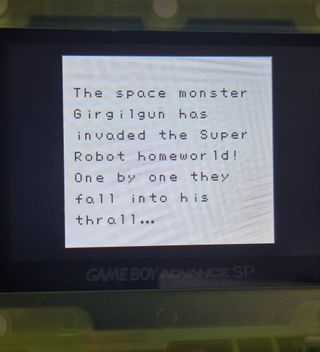 Super Robot Wars Game Boy Nintendo RPG