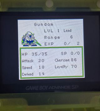 Super Robot Wars Game Boy Nintendo RPG