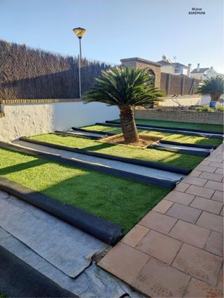 Erba artificiale per giardino