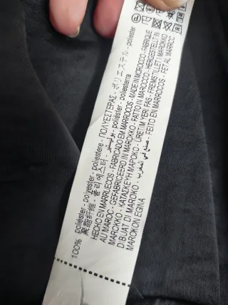 Vestido Zara negro cruzado