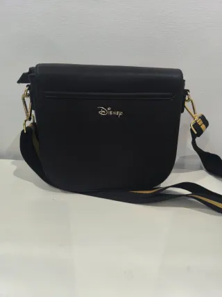 Bolso Disney Bambi Negro Dorado