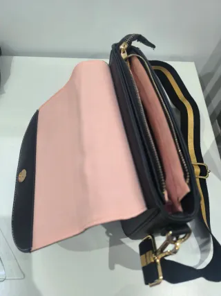 Bolso Disney Bambi Negro Dorado