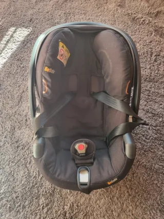 Capazo Silla Coche Bebé Negro