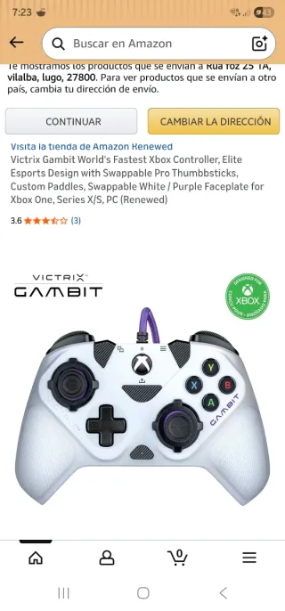 Mando Victrix Gambit Xbox Series X/S